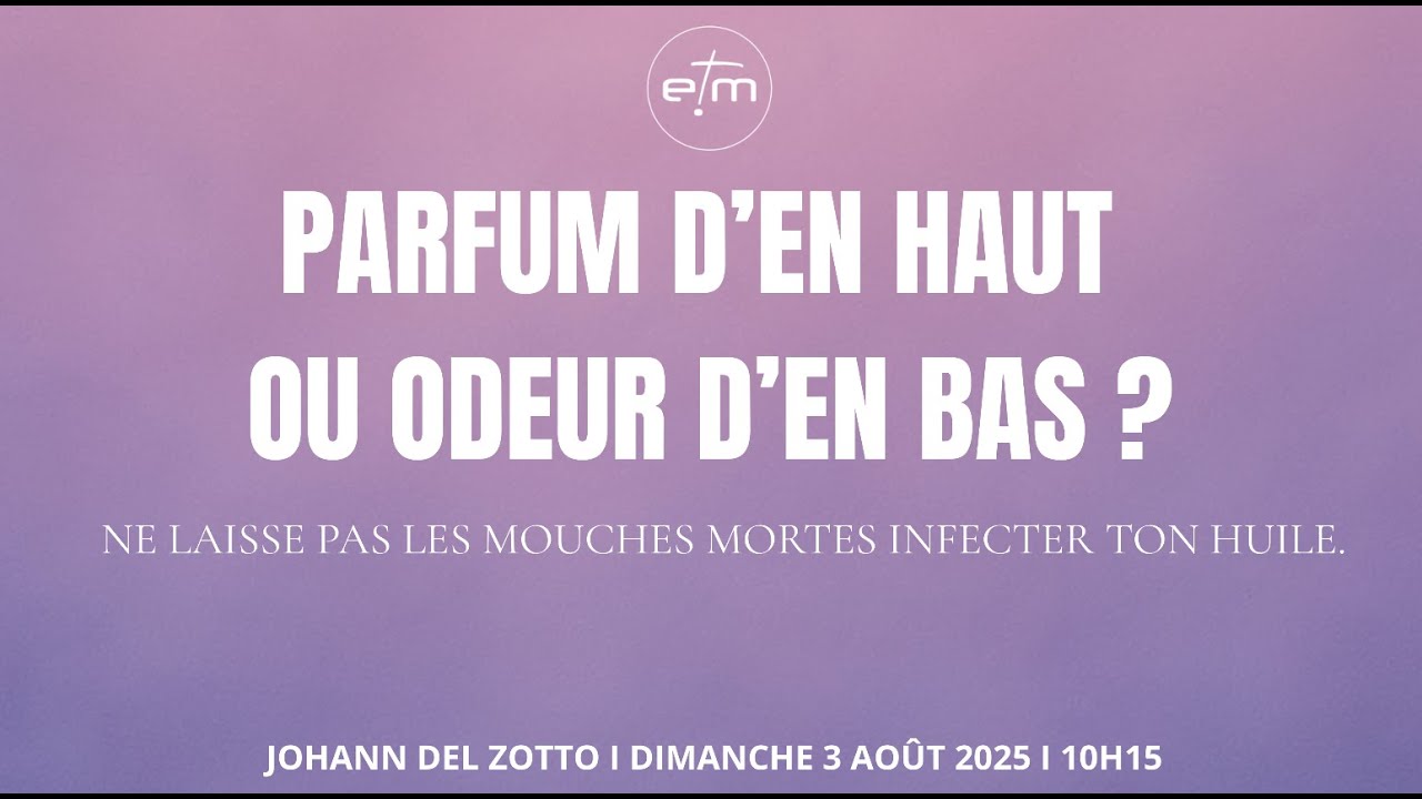 Parfum d’en haut ou odeur d’en bas ?