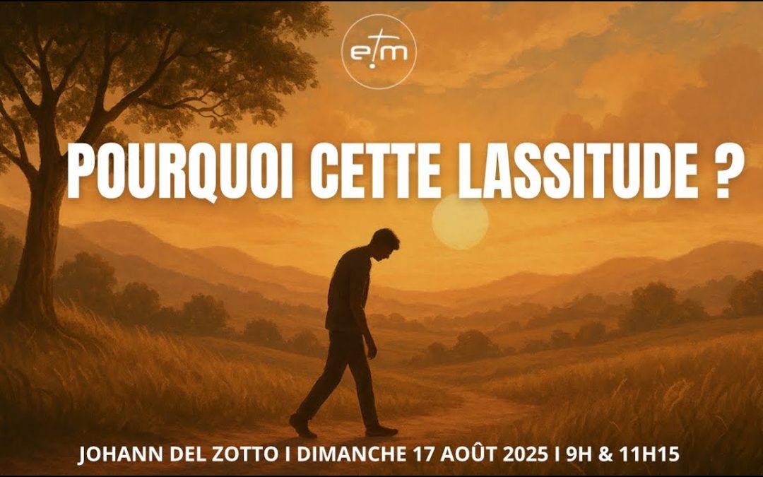 Pourquoi cette lassitude